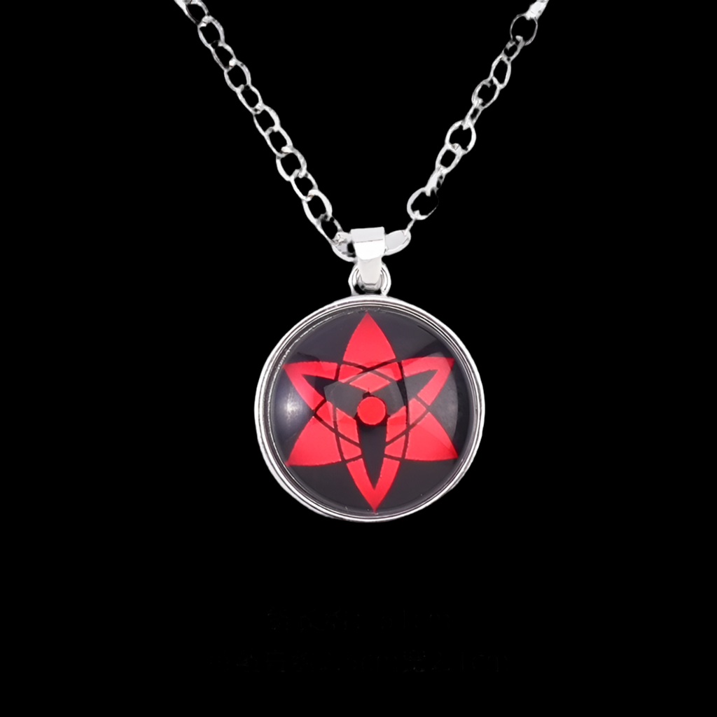 Naruto: Sasuke Mangekyou Sharingan Necklace