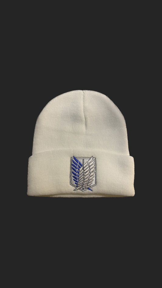 Attack on Titan: White Beanie