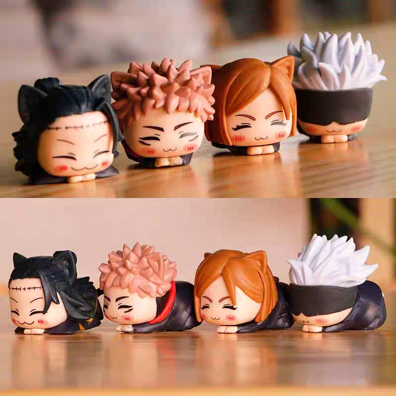 Jujutsu Kaisen: Cat-Ear Sleeping Figurines