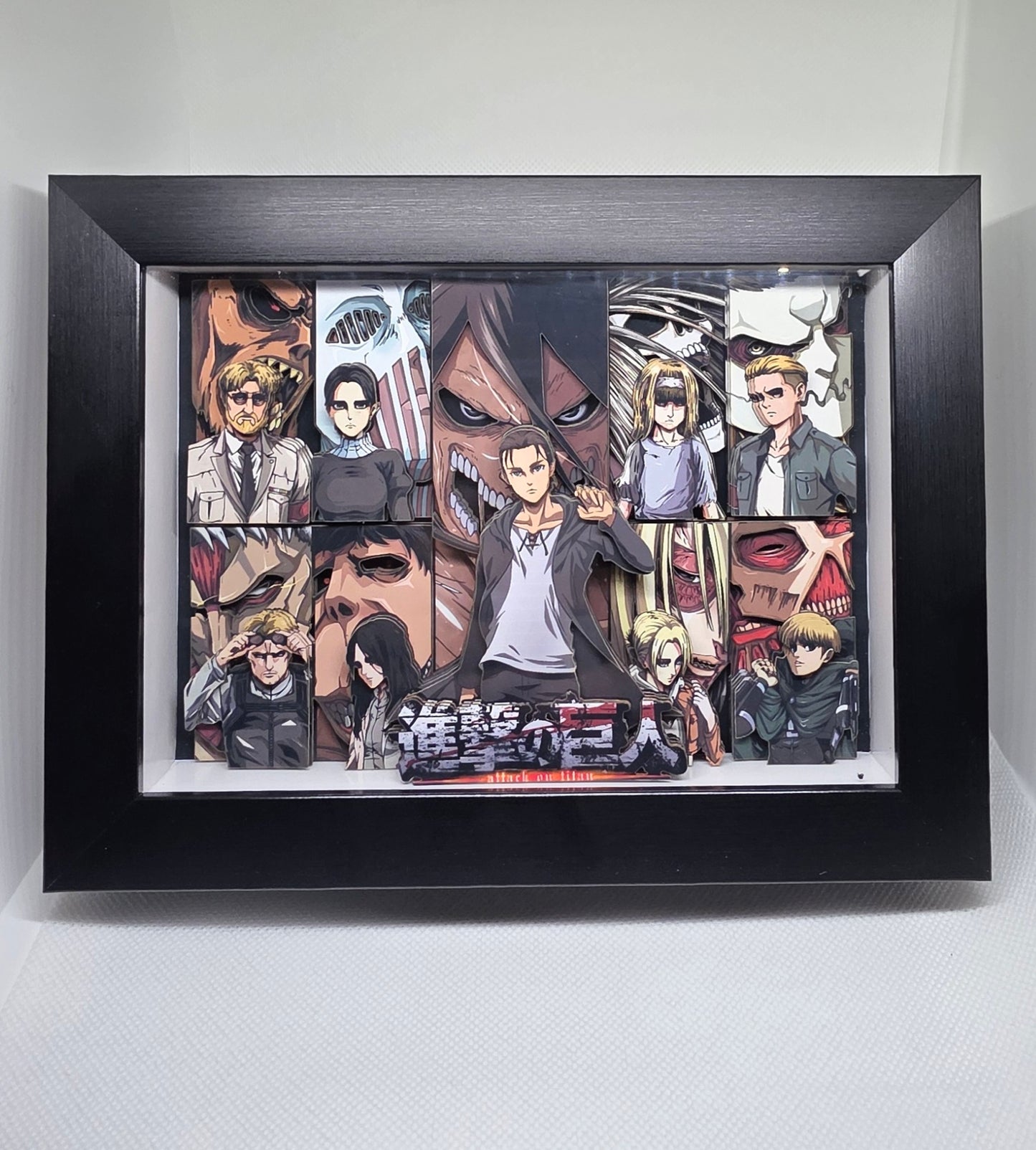 Attack on Titan: 3D Framed Poster