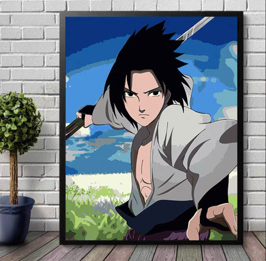 Naruto: Sasuke Painting