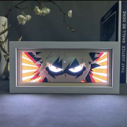 My Hero Academia: Bakugo LED Light Box