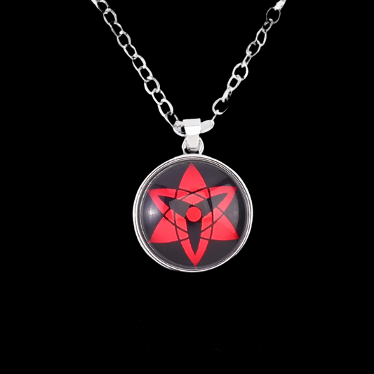 Naruto: Sasuke Mangekyou Sharingan Necklace