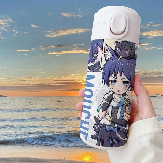 Genshin Impact: Scaramouche Water Bottle