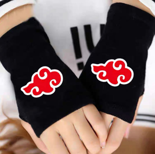 Naruto: Akatsuki Fingerless Gloves