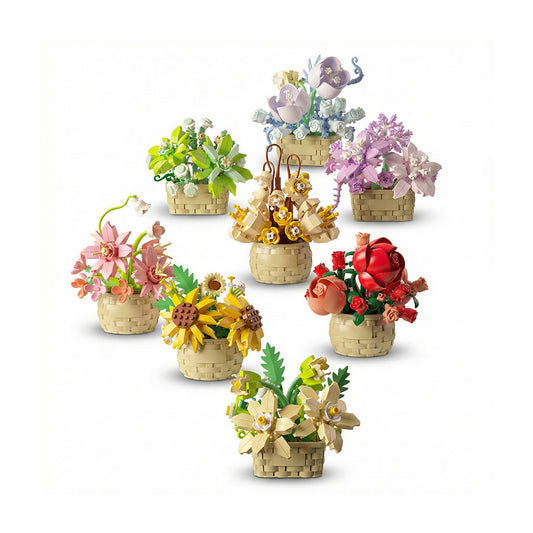 Florist: Buildable Mystery Flower Bouquet