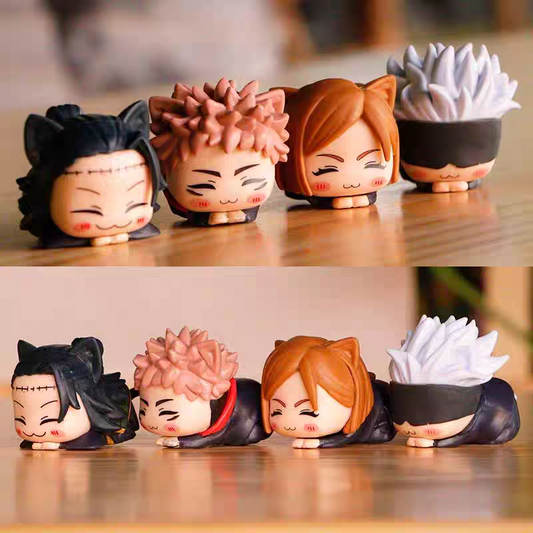 Jujutsu Kaisen: Cat-Ear Sleeping Figurines