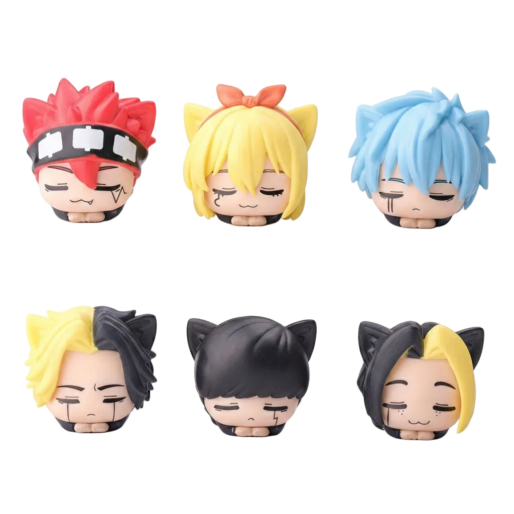 Mashle: Cat-Ear Sleeping Figurines