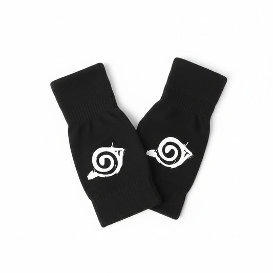 Naruto: Konoha Fingerless Gloves