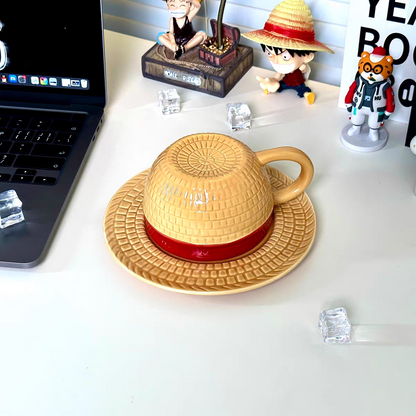 One Piece: Luffy's Straw Hat Mug