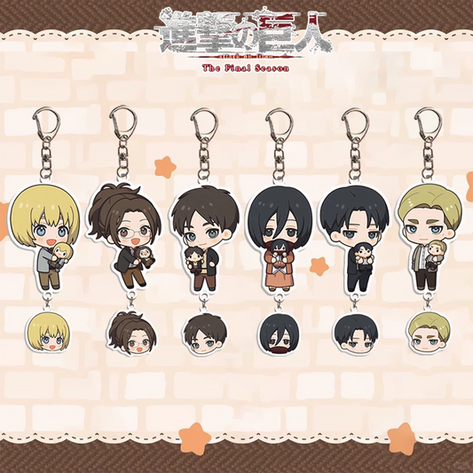 Attack on Titan: Keychains