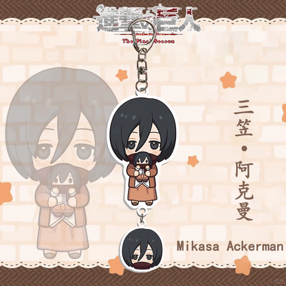 Attack on Titan: Keychains